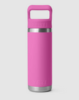 Yeti - rambler - insulated straw bottle - 532ml - wildflower fuchsia