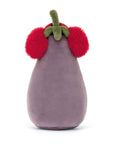 Jellycat - amuseables - toastie vivicious red aubergine