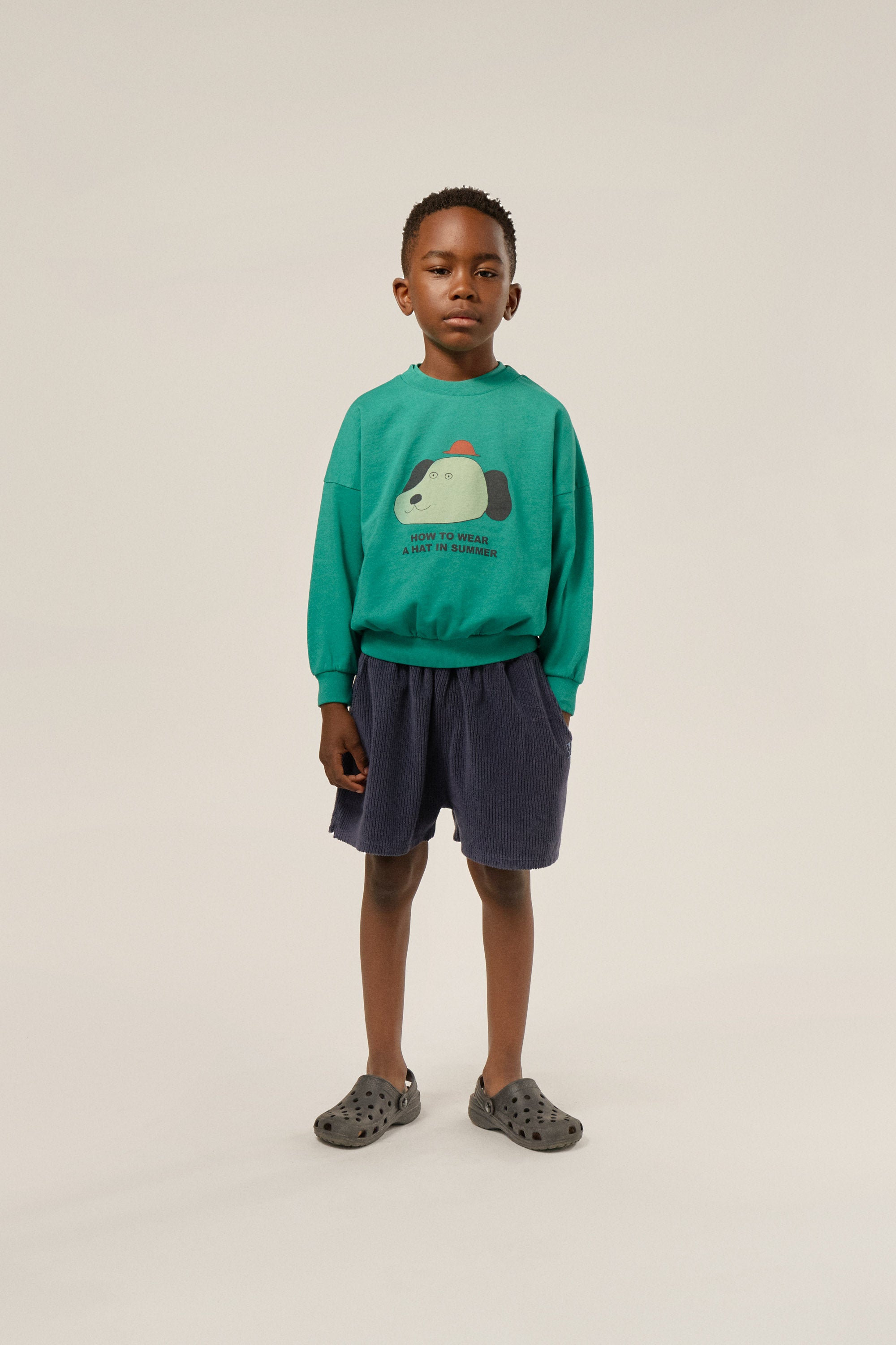 The campamento - kids - dog oversized sweatshirt