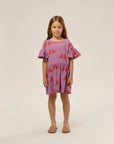 The campamento - kids - happy boots allover dress