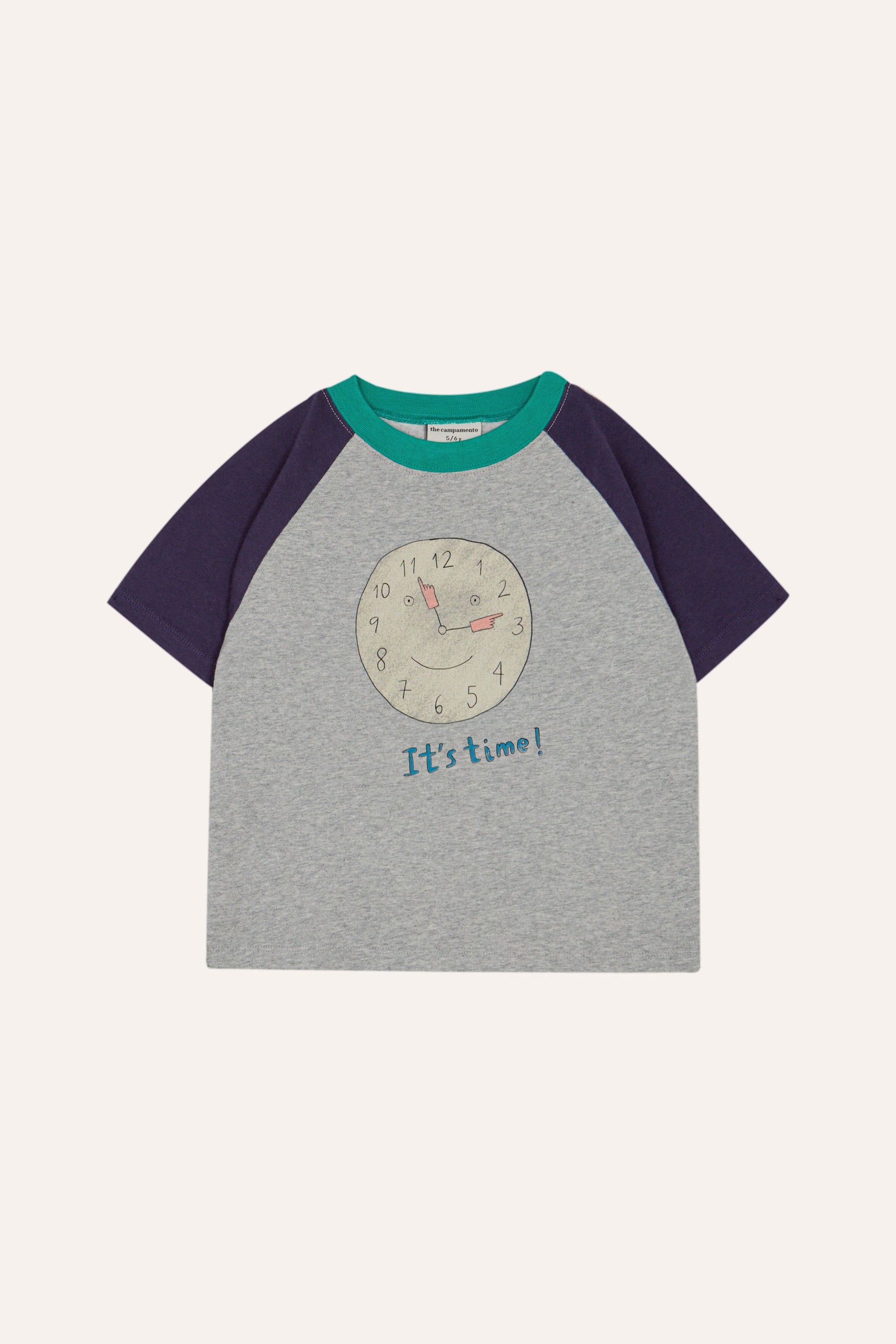 The campamento - kids - its time color block t-shirt