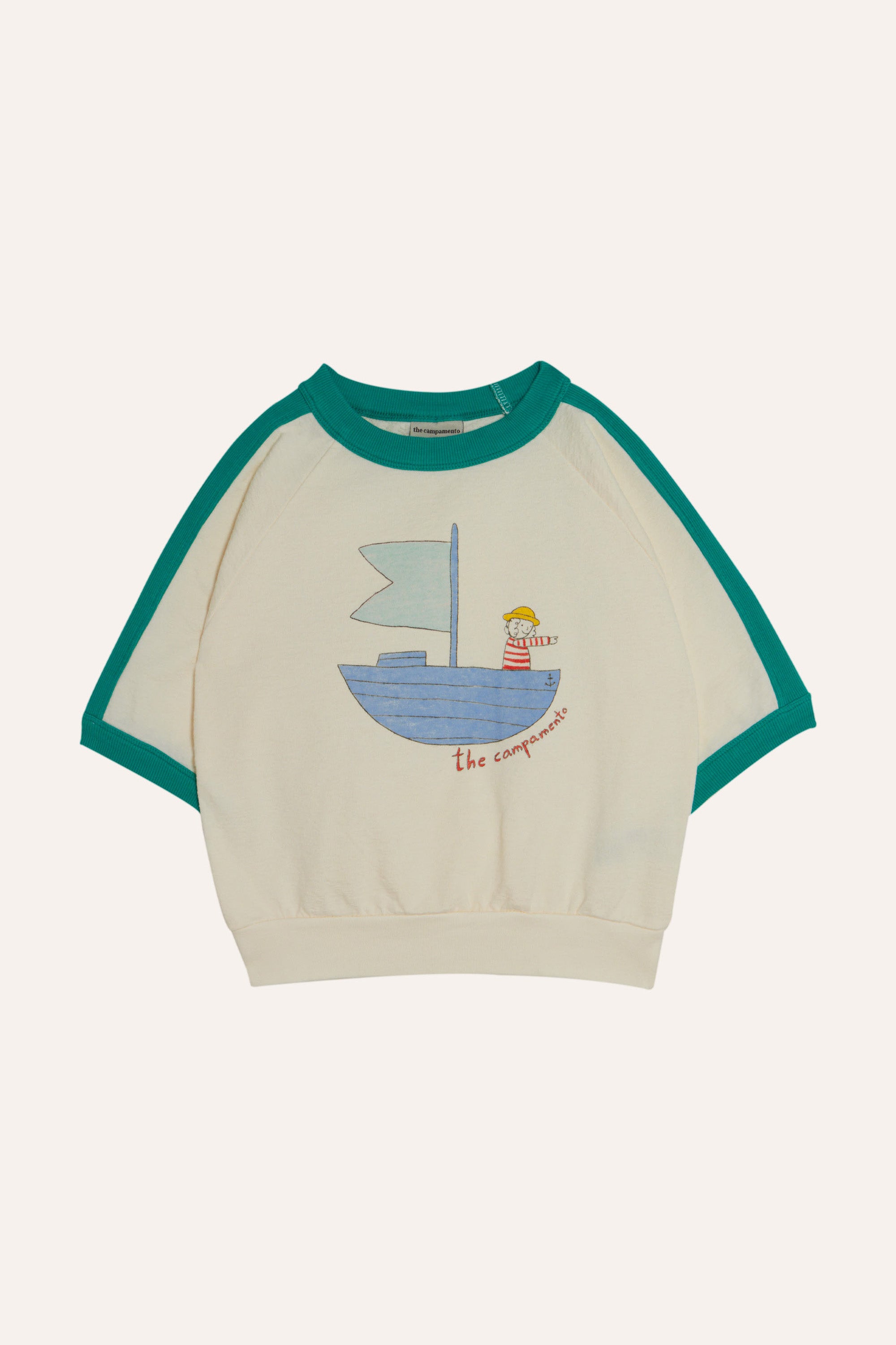 The campamento - kids - sailor ecru kids t-shirt