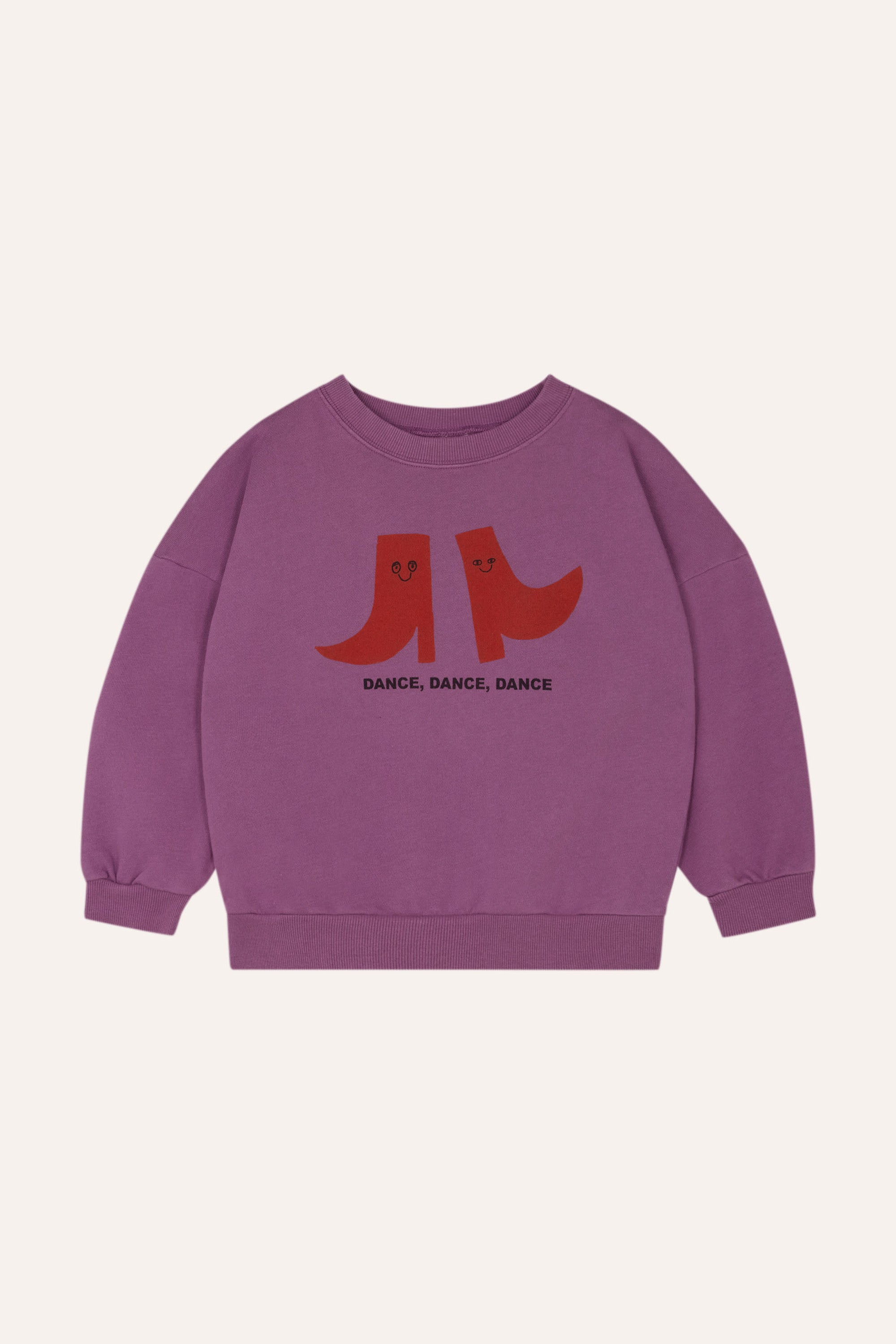 The campamento - kids - happy boots oversized sweatshirt