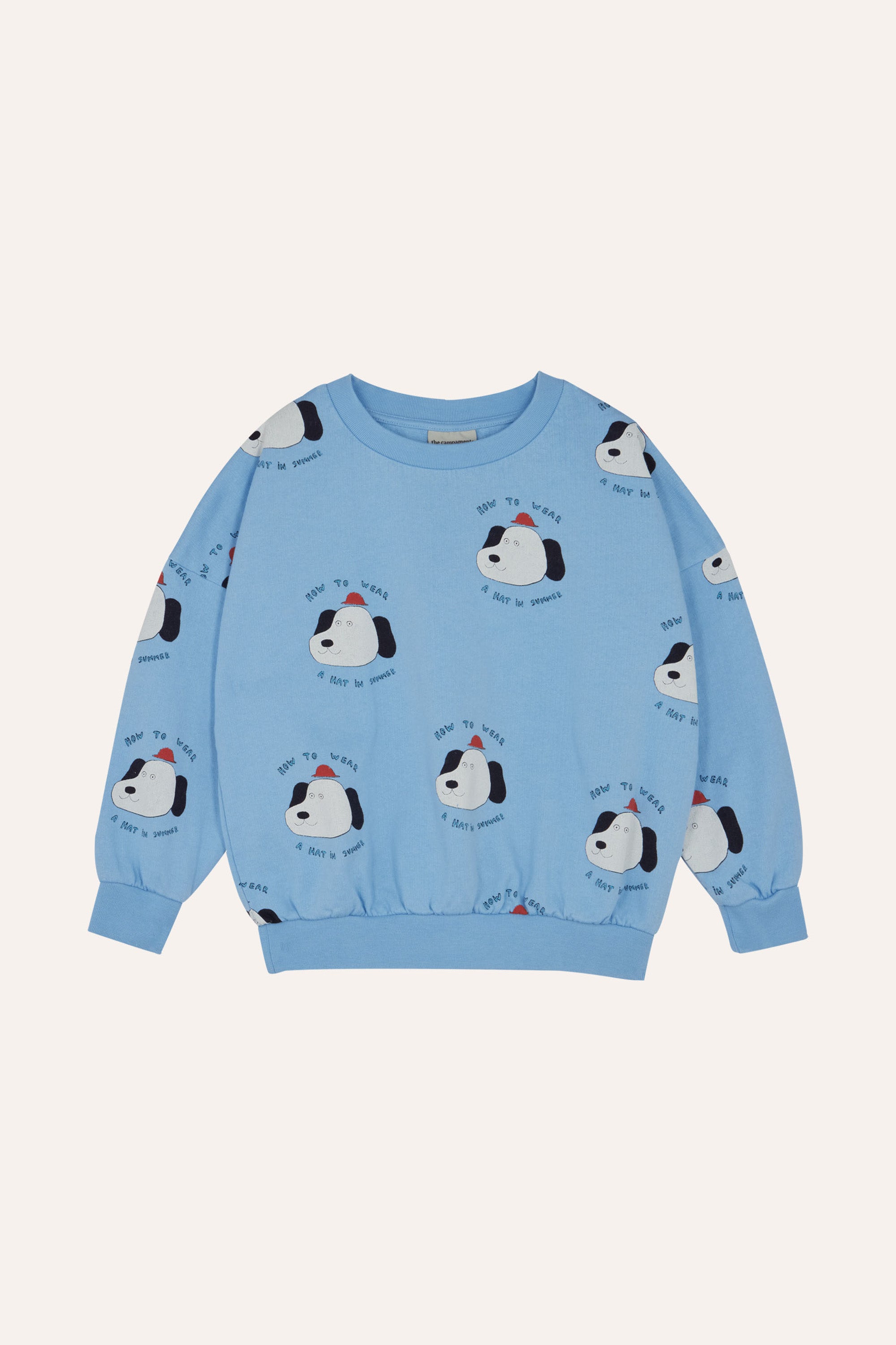 The campamento - kids - dogs allover oversized sweatshirt