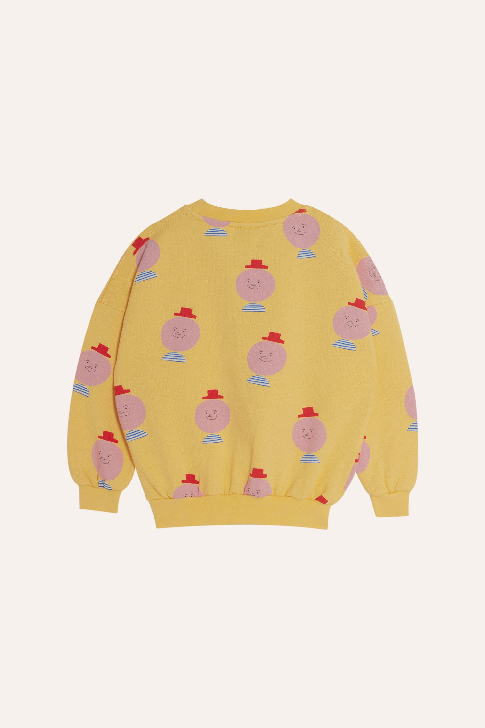 The campamento - kids - happy man allover oversized sweatshirt