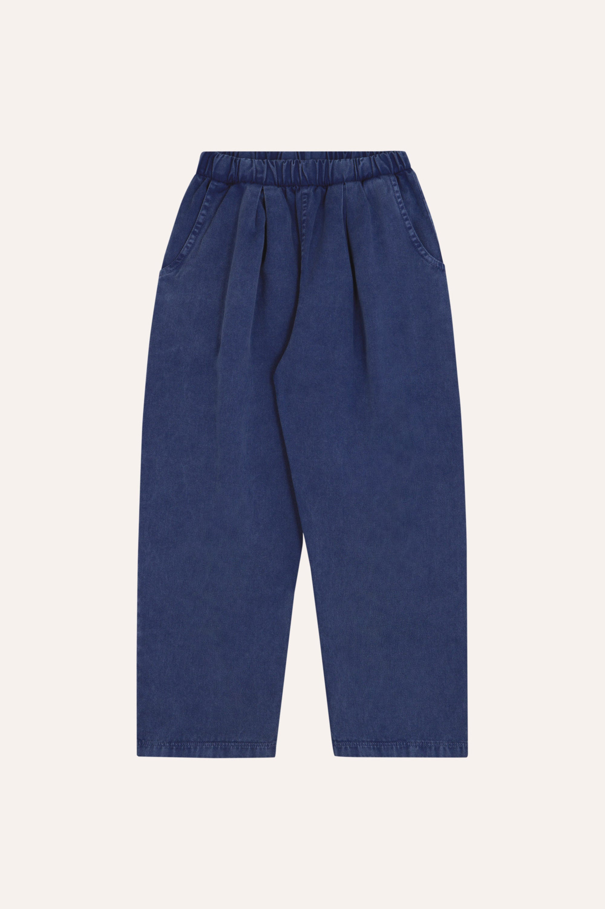 The campamento - kids - blue denim trousers