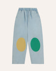 The campamento - kids - light blue denim trousers