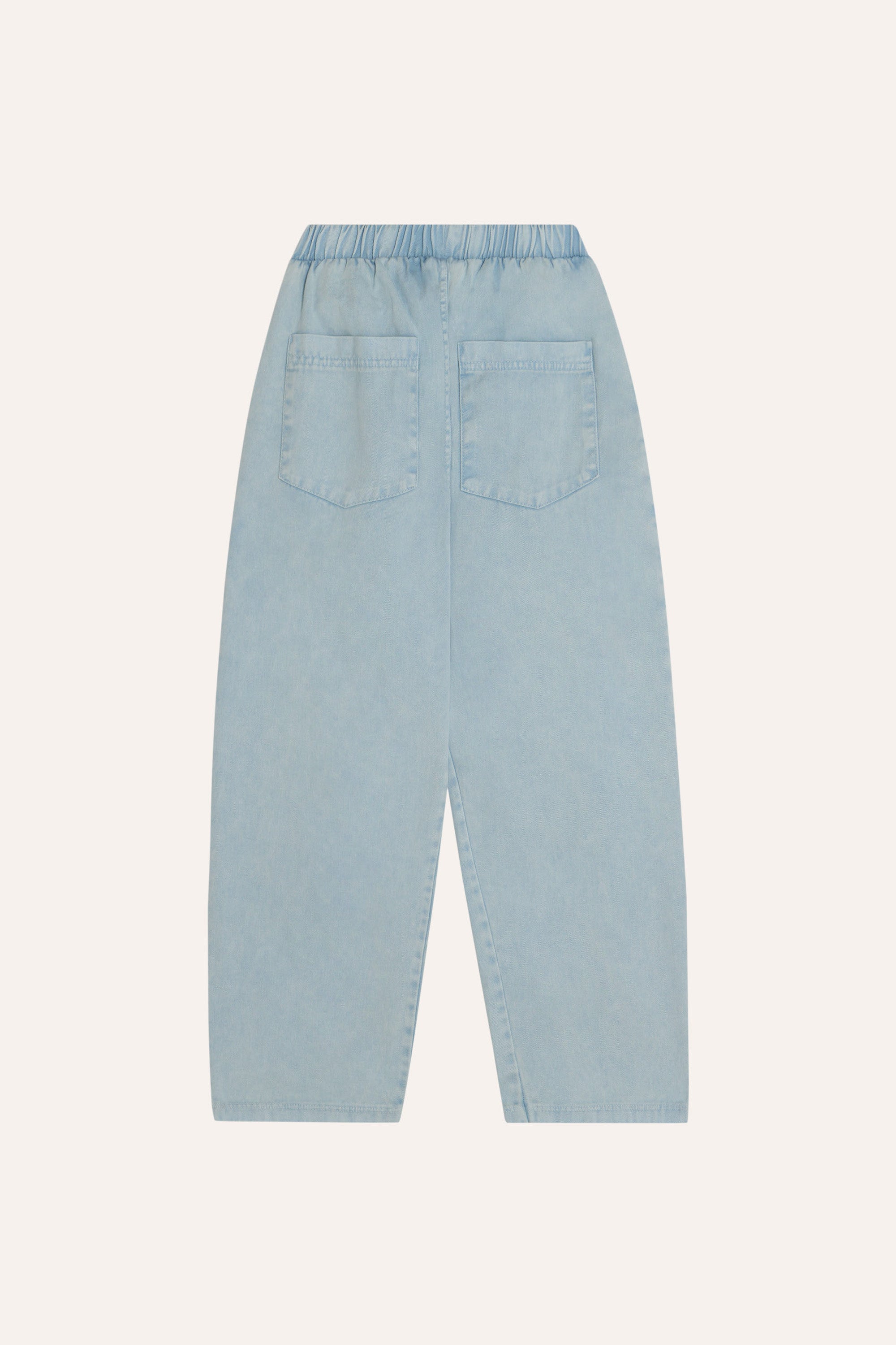 The campamento - kids - light blue denim trousers