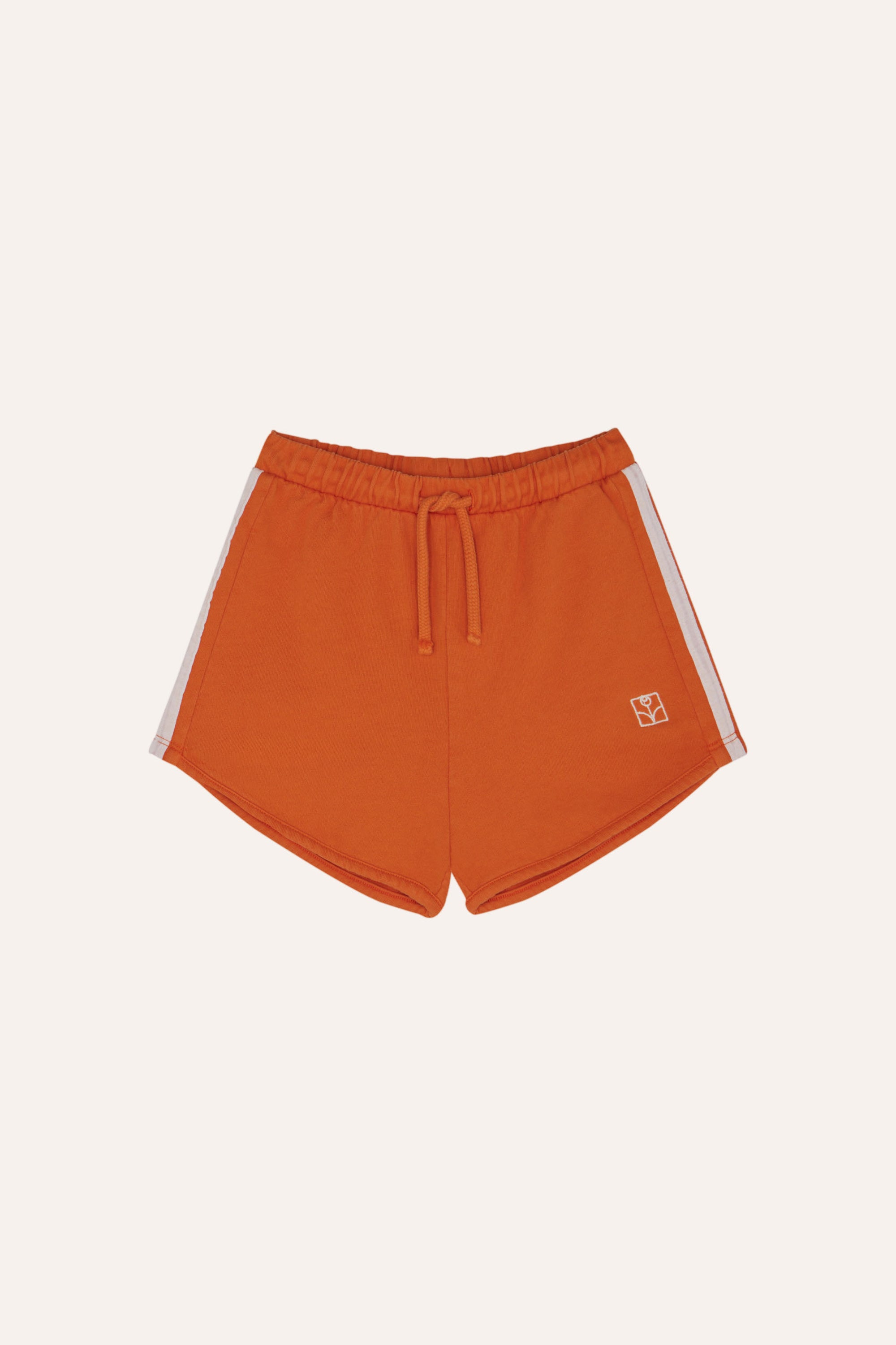 The campamento - kids - orange washed shorts