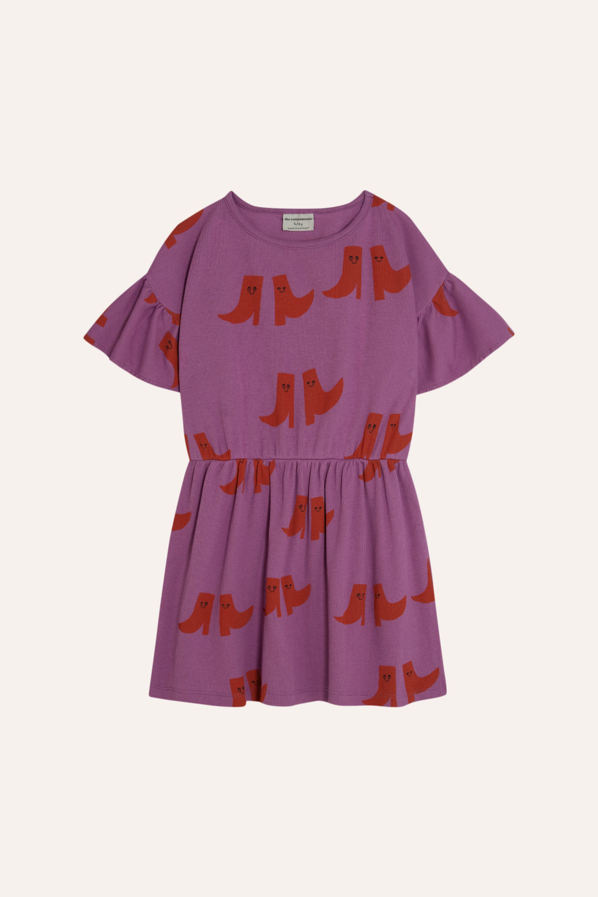 The campamento - kids - happy boots allover dress