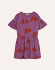 The campamento - kids - happy boots allover dress