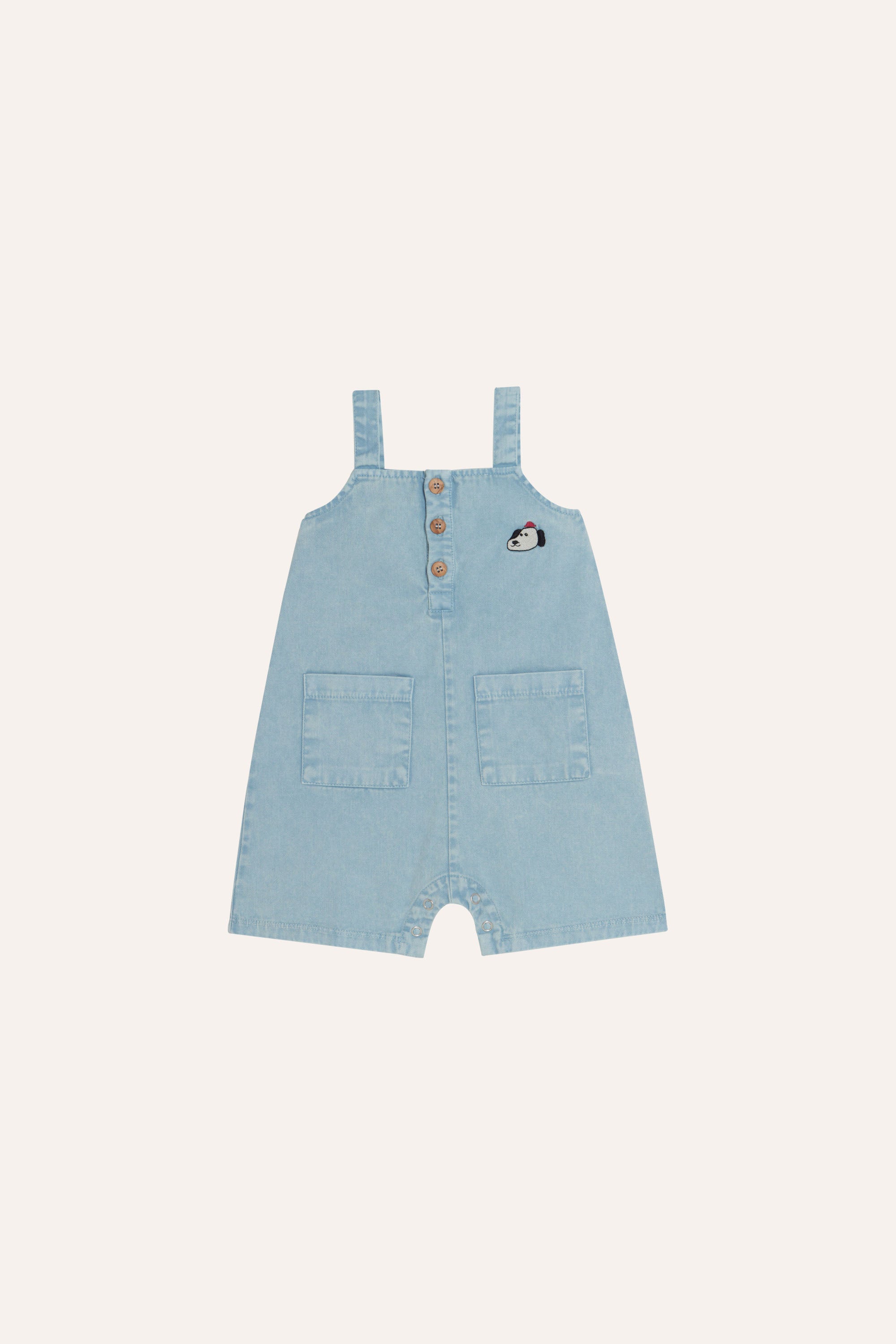 The campamento - baby - denim dungaree