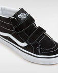 Vans - Sk8 mid reissue V - kids - velcro - black/white