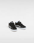 Vans - Sk8 mid reissue V - velcro - toddler - black/white