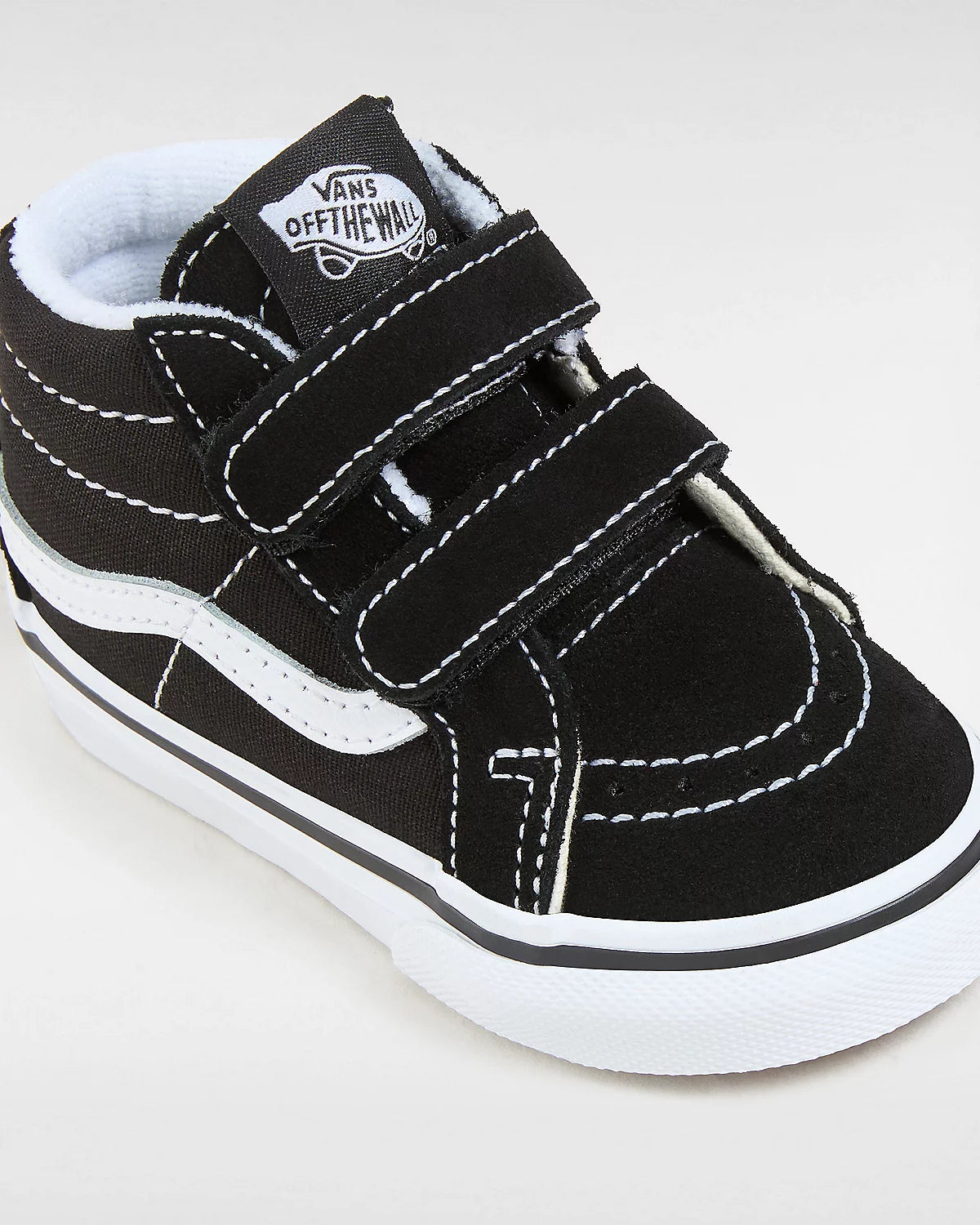 Vans - Sk8 mid reissue V - velcro - toddler - black/white