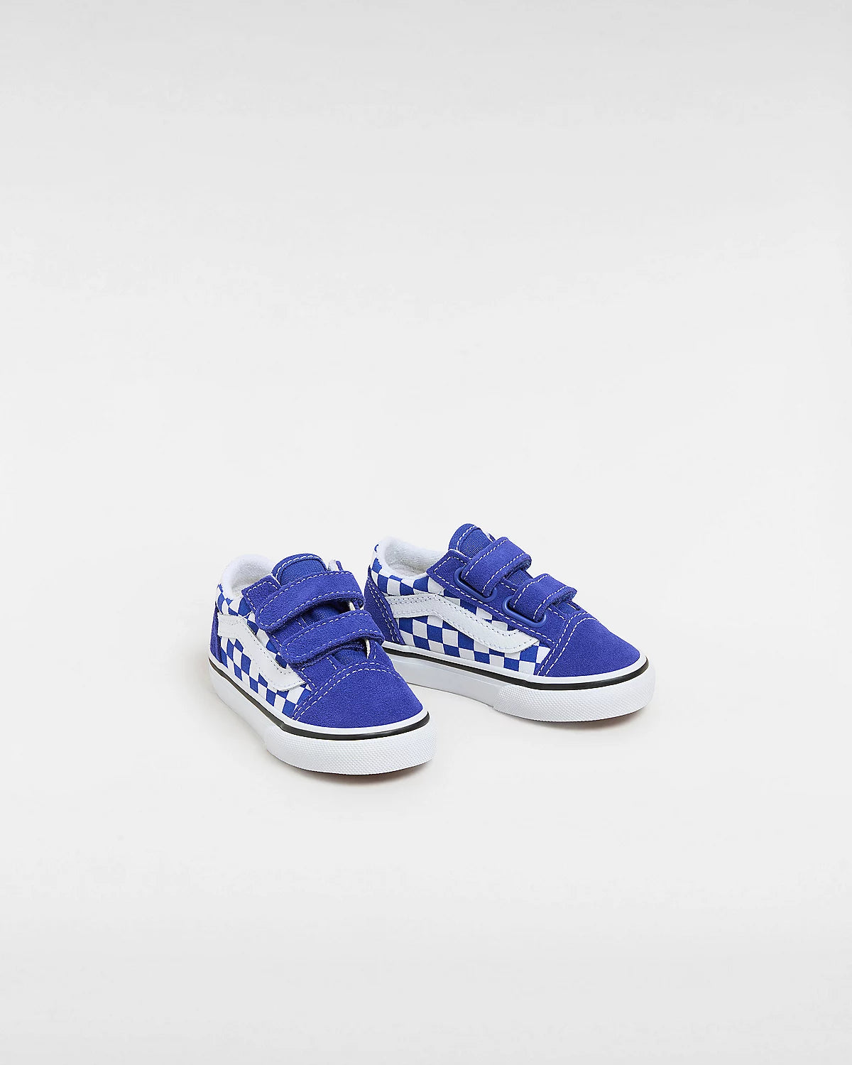 Vans - old skool V - toddler - blue checkerboard