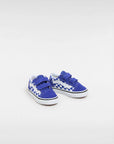 Vans - old skool V - toddler - blue checkerboard