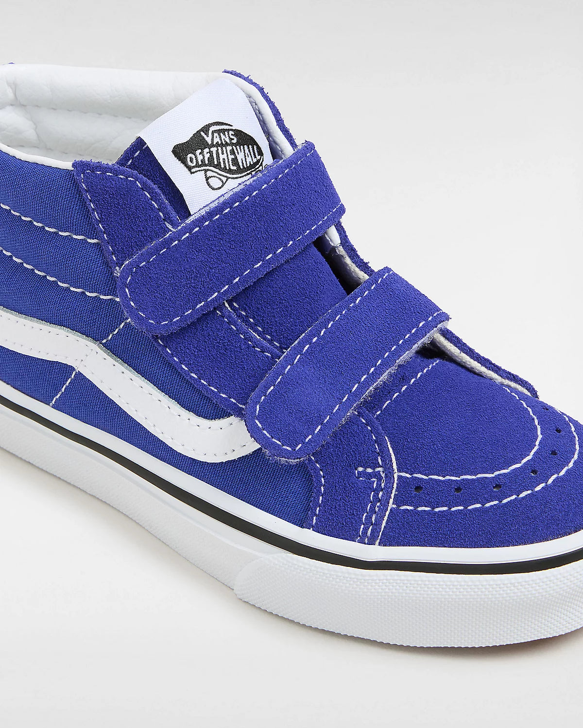 Vans - Sk8 mid reissue V - kids - velcro - blue