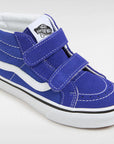 Vans - Sk8 mid reissue V - kids - velcro - blue