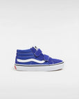 Vans - Sk8 mid reissue V - kids - velcro - blue