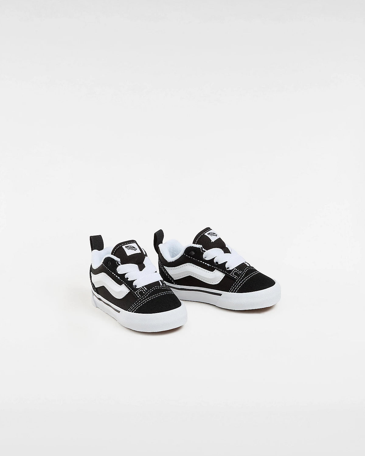 Vans - Knu school - toddler - elastic lace - black/white