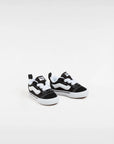 Vans - Knu school - toddler - elastic lace - black/white