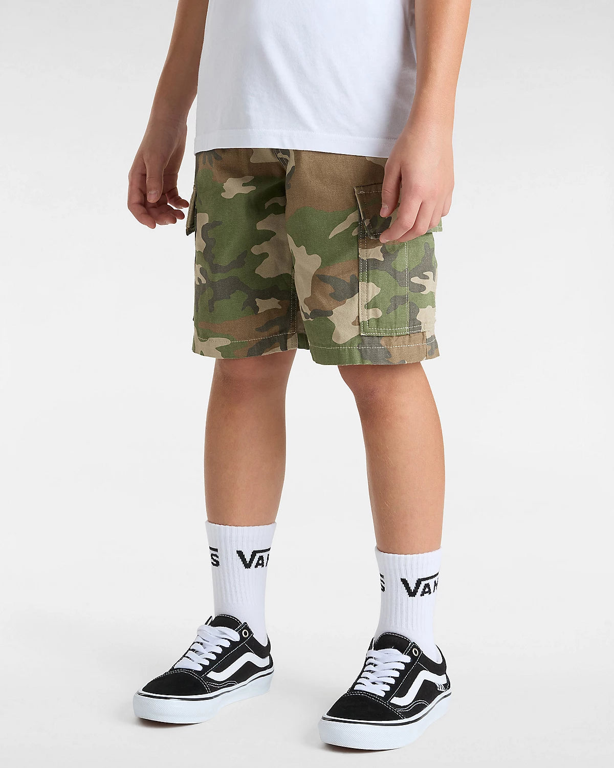 Vans - range cargo loosje shorts - army