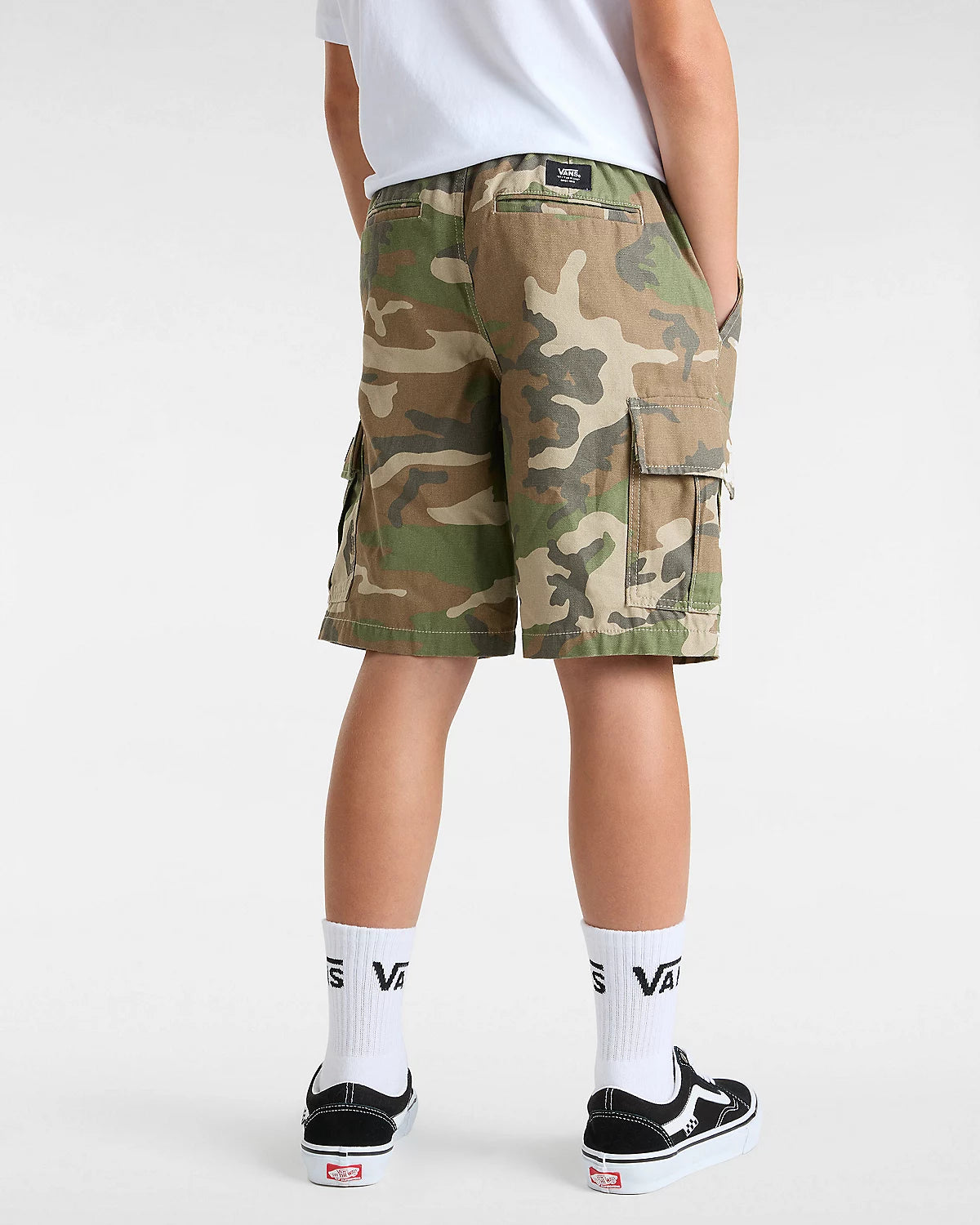 Vans - range cargo loosje shorts - army