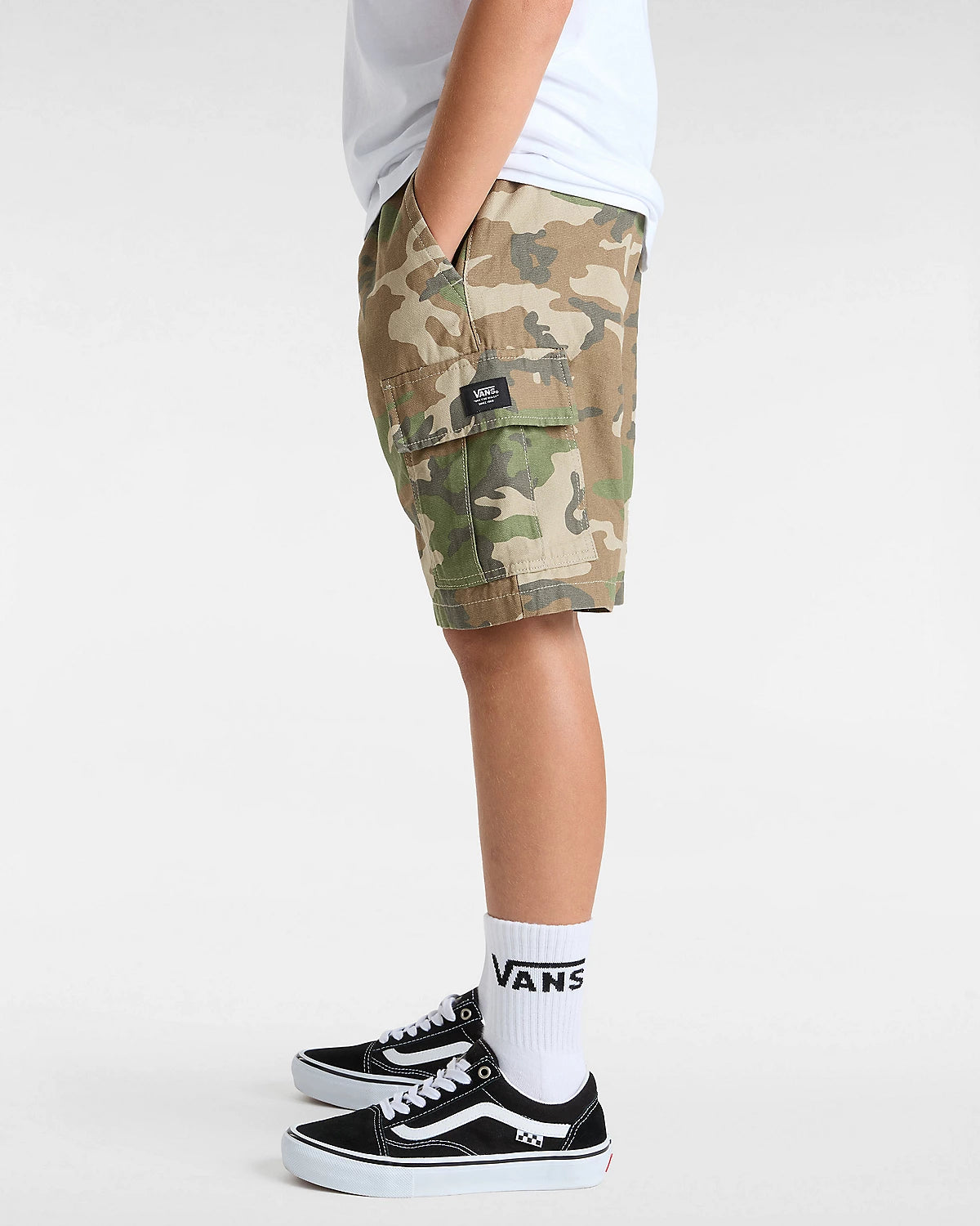 Vans - range cargo loosje shorts - army