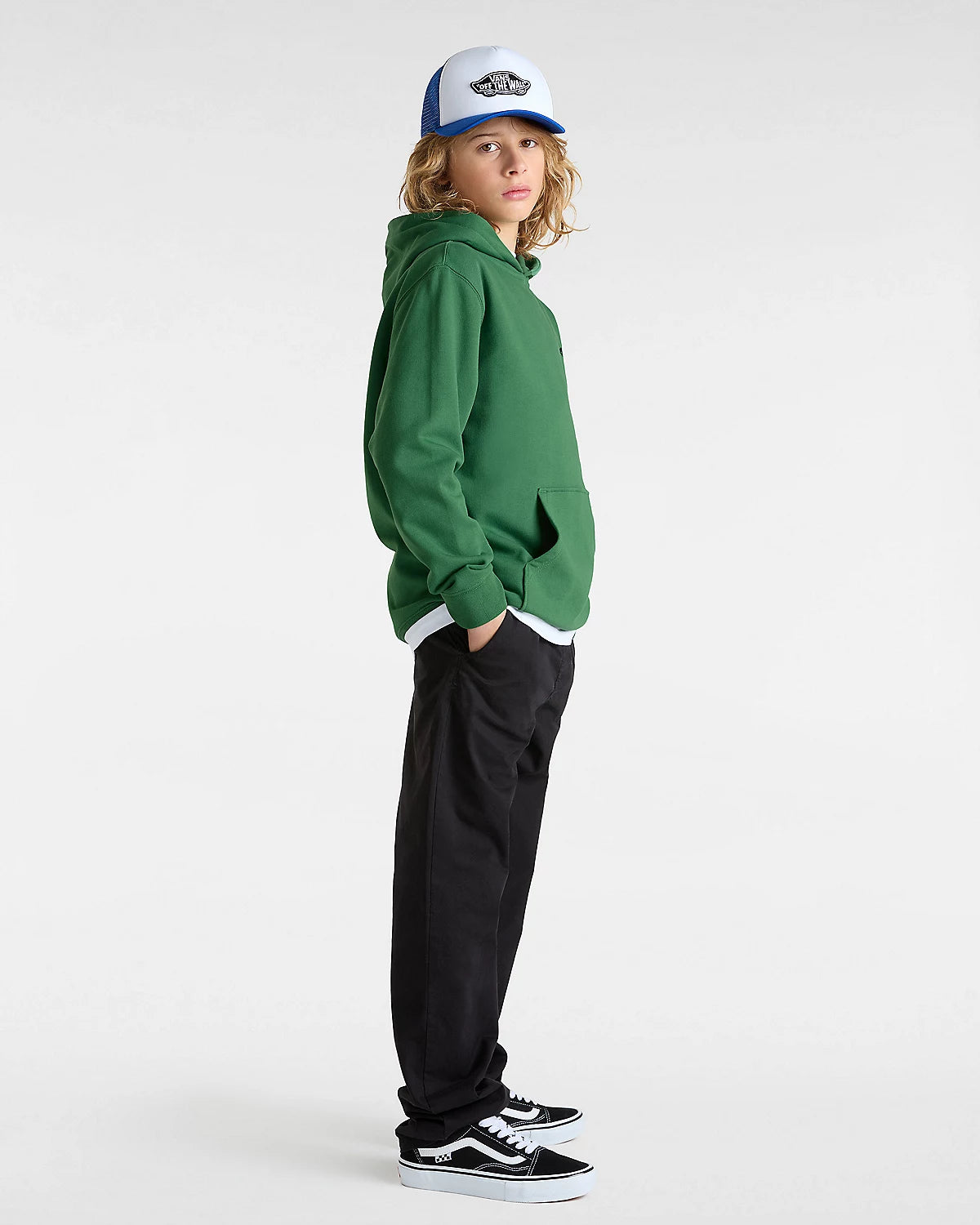 Vans - Salton loose fit hoodie - green