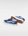 Vans - Old school - kids - velcro - navy/white