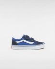 Vans - Old school - kids - velcro - navy/white