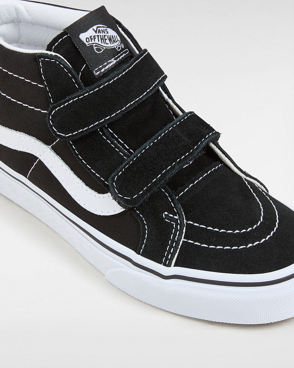 Vans - Sk8 Mid reissue - velcro - junior - black/white