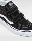 Vans - Sk8 Mid reissue - velcro - junior - black/white