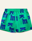 Wynken - kite swim shorts - fresh green/blue