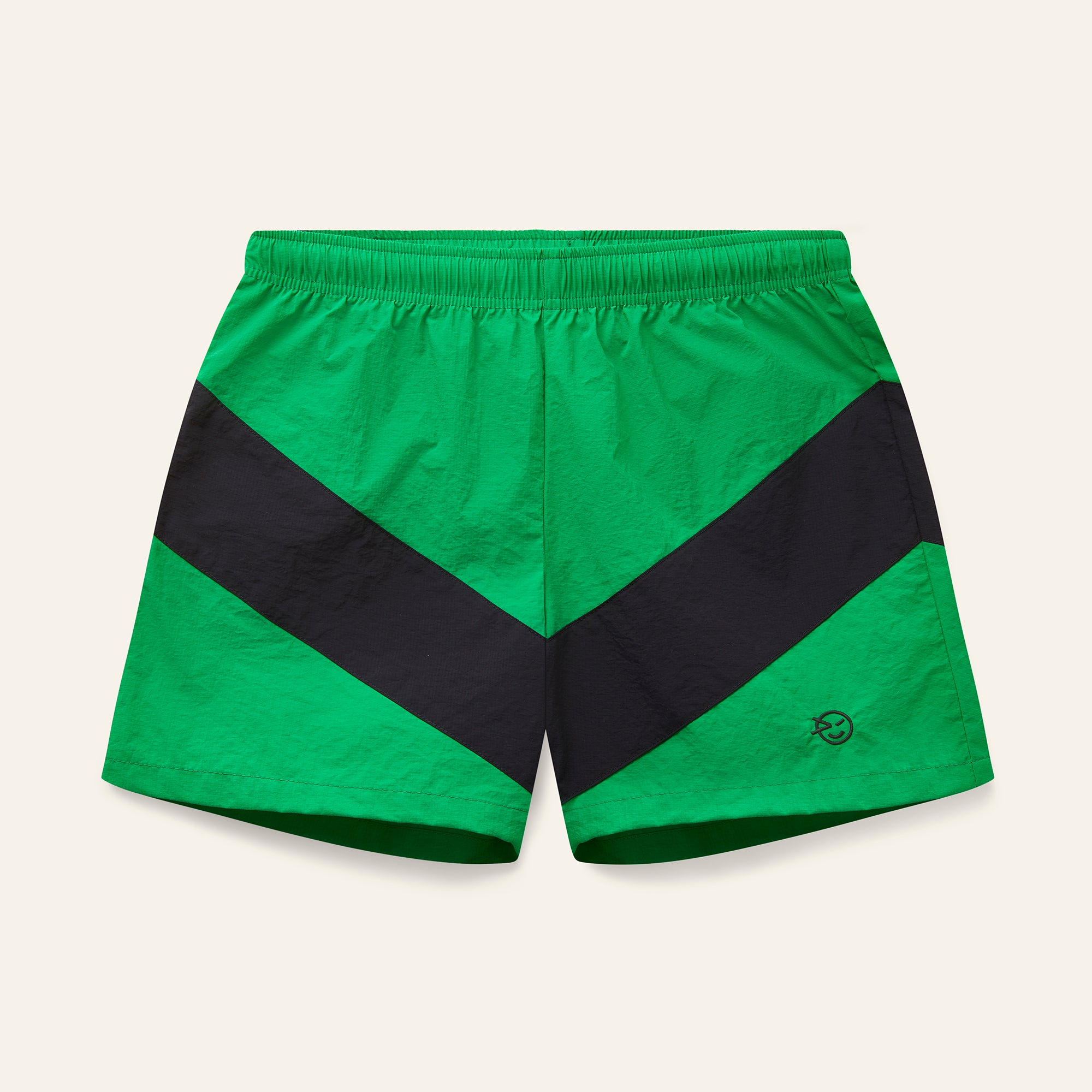 Wynken - glide shorts - fresh green/navy