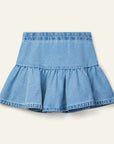 Wynken - cloud denim skirt - mid wash