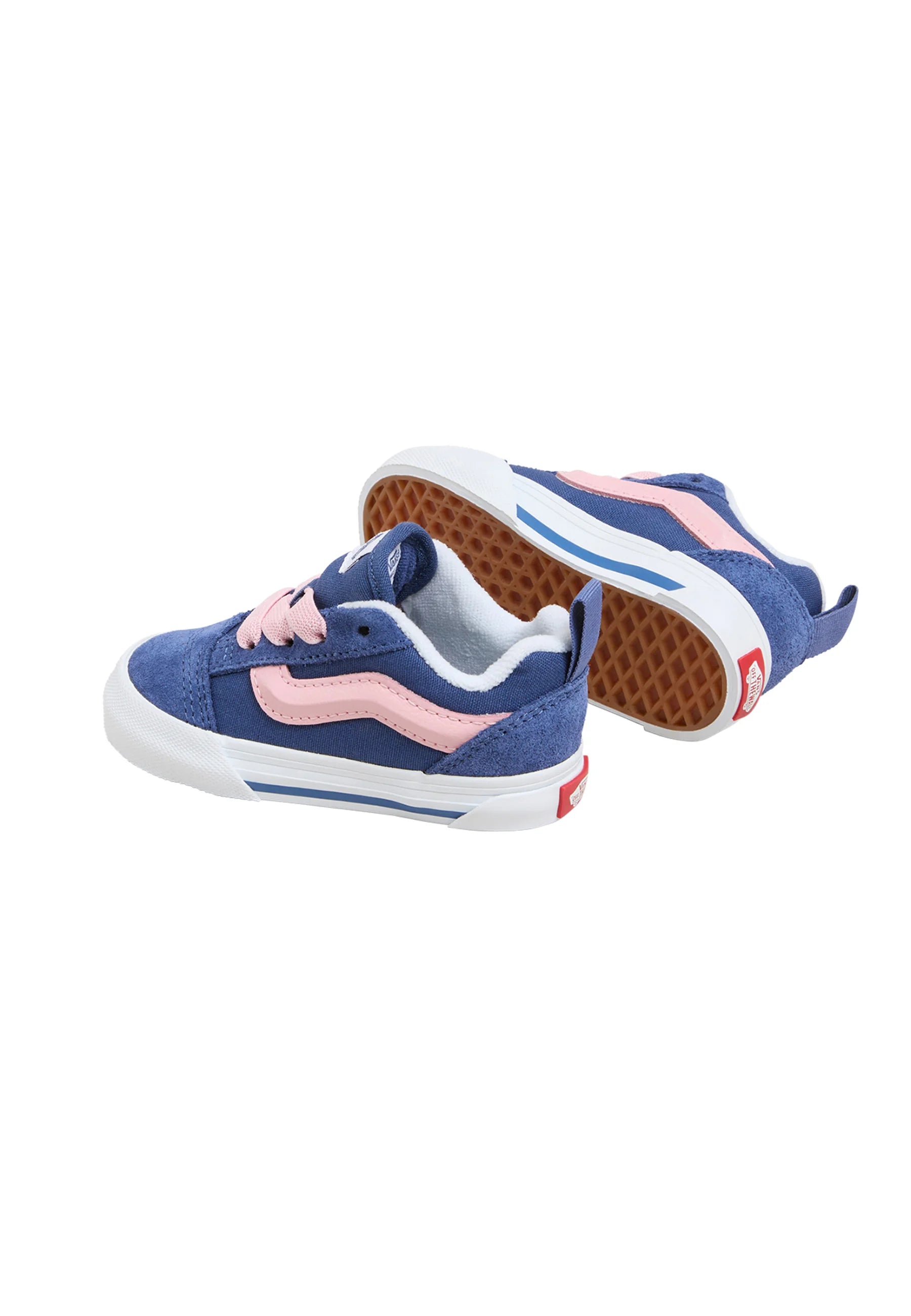 Vans - Knu school - toddler - elastic lace - blue/pink