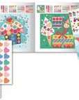 Apli - stickers in tin box - party