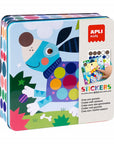 Apli - stickers in tin box - dogs