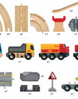 Brio - rail & road loading set