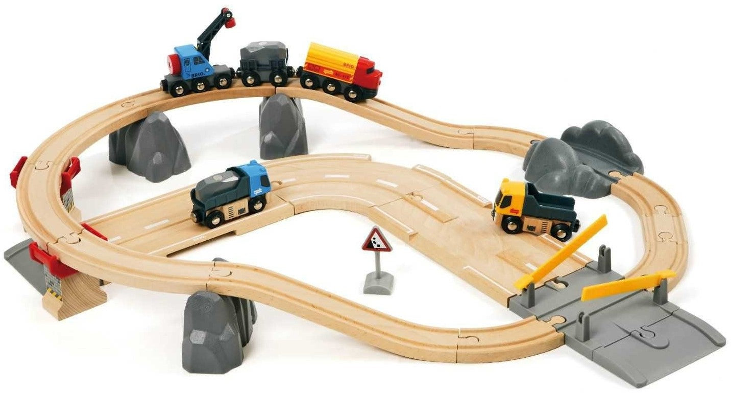 Brio - rail &amp; road loading set