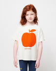 Bobo Choses Iconic - kids - poma ecru t-shirt