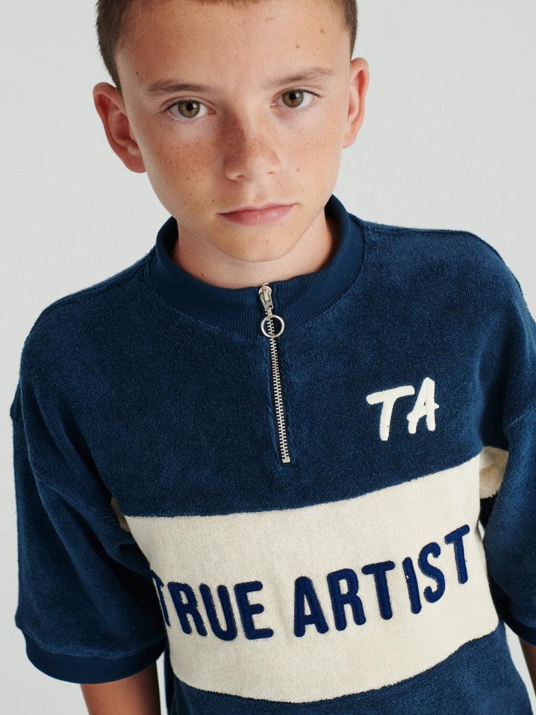 True Artist - Polo T-shirt nº02 Navy Blue