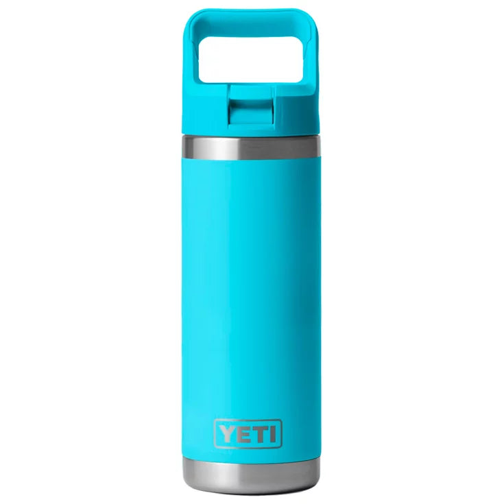 Yeti - rambler - insulated straw bottle - 532ml - reef blue