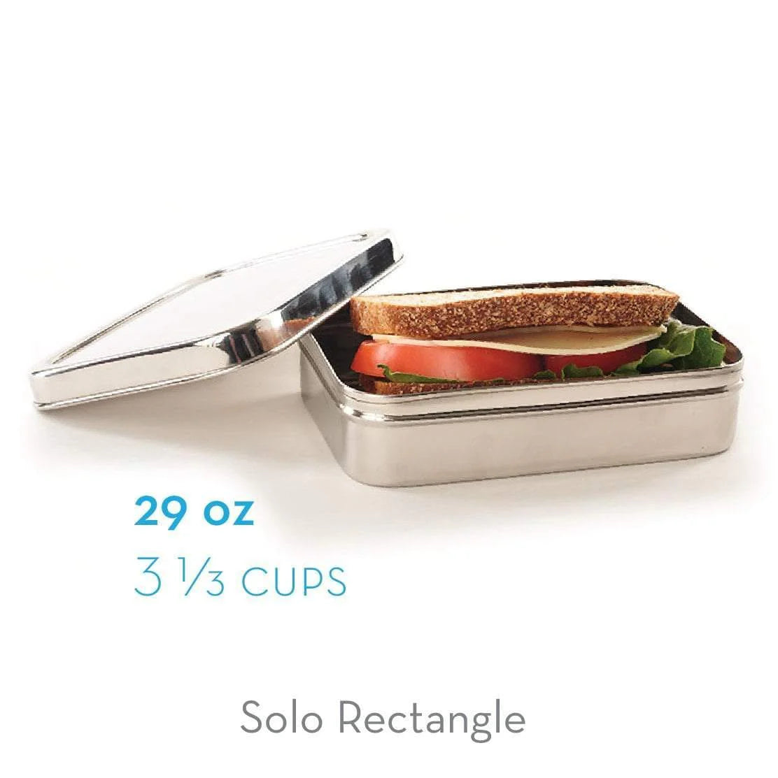 Eco lunchbox - solo rectangle