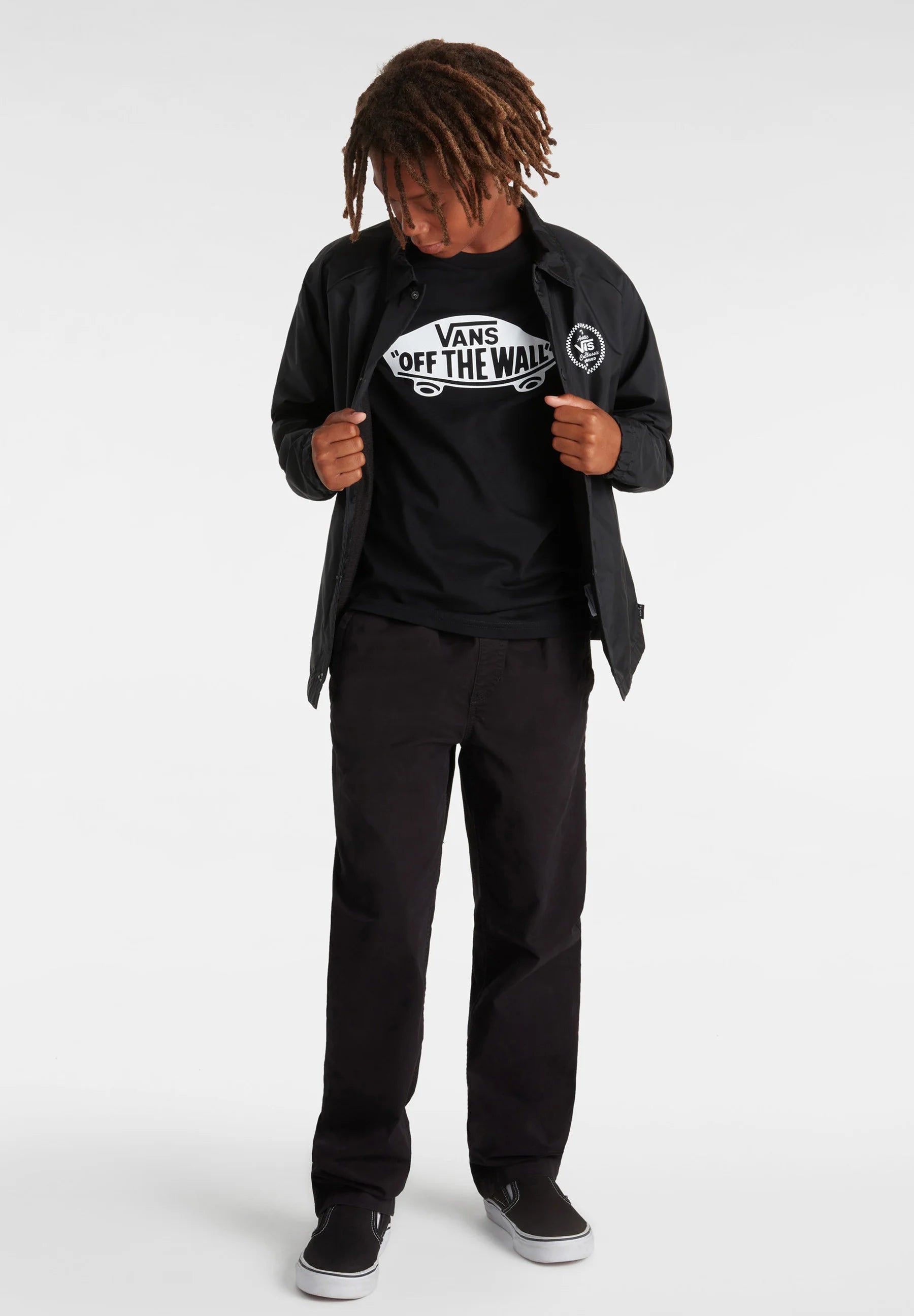 Vans - classic fit style 76 t-shirt - black