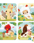 Janod - farm animals evolving puzzle