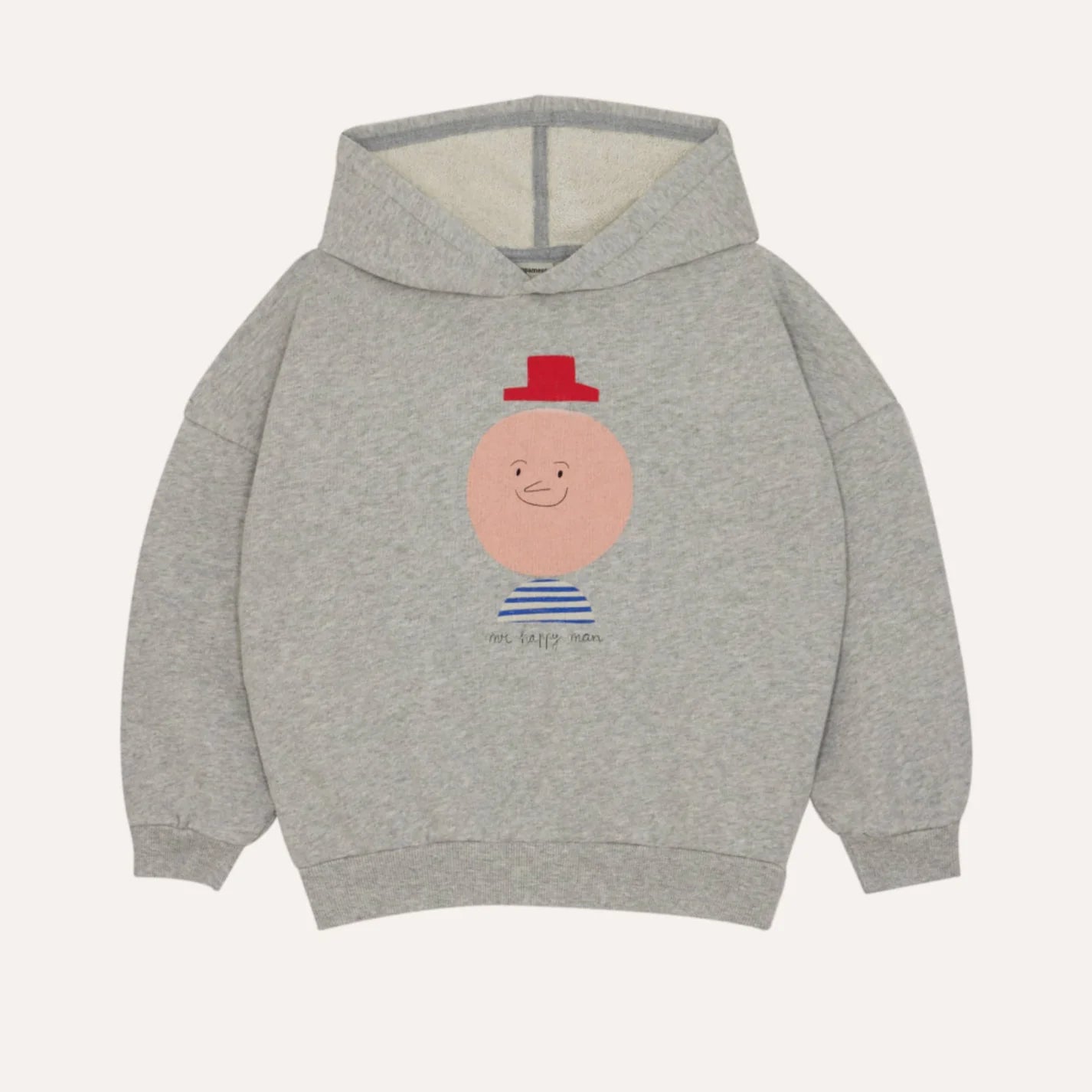 The campamento - kids - happy man oversized sweatshirt