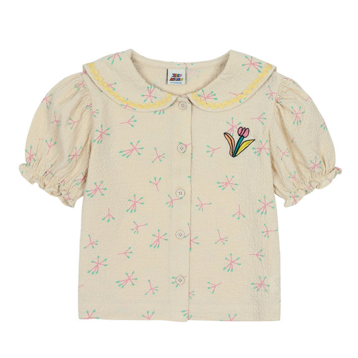 Jelly Mallow - single flower sailor shirt